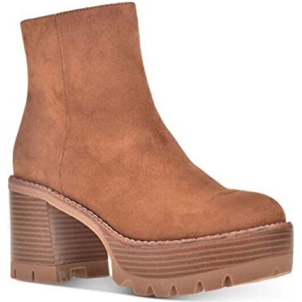 Wild Pair Margoee Platform Lug Booties